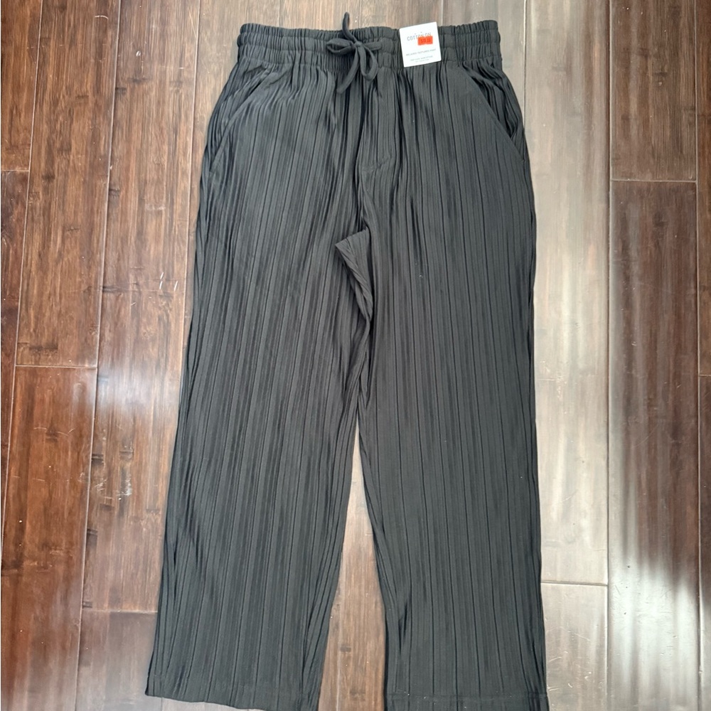 Cotton On Black Pleated Joggers